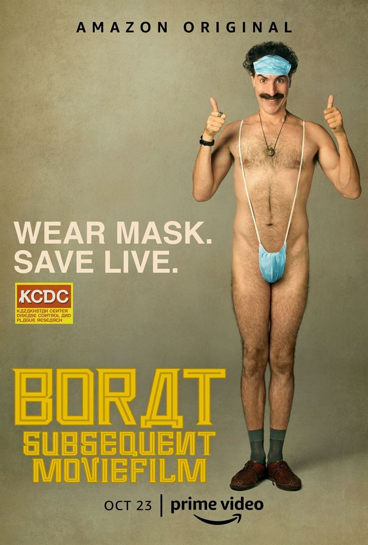 Borat: Fita de Cinema Seguinte — Evidencia a piada de mau gosto que  chamamos de mundo. | by Felipe Assumpção Soares | Oct, 2020 | Cinema e  Cerveja